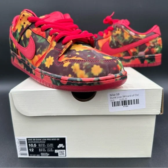 NWT 2024 NIKE SB DUNK LOW PRO WIZARD OF OZ QS DEADSTOCK OG ALL MENS 10.5 - Picture 1 of 16